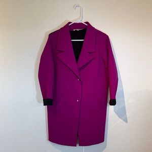 Women's Fuchsia Coat